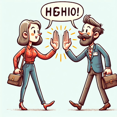【心理学】「他人に挨拶をすることで幸福感が高まる」という研究結果！好みの異性を見かけたら積極的に声かけてしあわせになろうず！