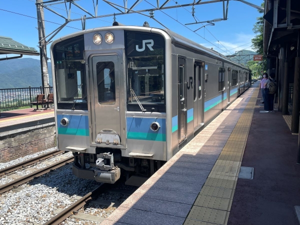篠ノ井線列車