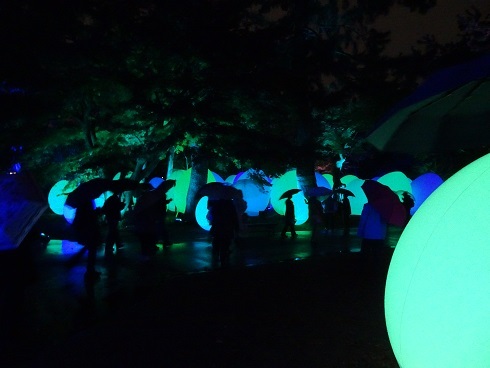 チームラボ 金沢城 光の祭