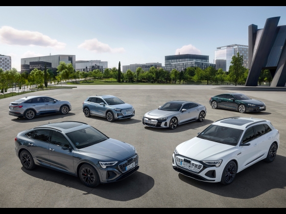 Audi e-tron models @ Goya Awards [2024]