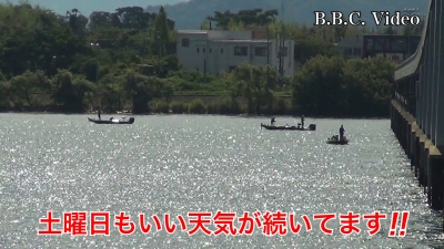 猛暑日続きの琵琶湖!! 湖上は土曜日でも空いてます #今日の琵琶湖（YouTube 23/08/04）