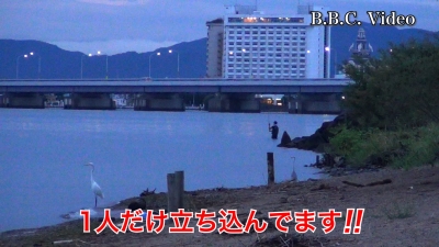 2日連続の曇天微風!! 真野浜と河口は立ち込み釣りががんばってます #今日の琵琶湖（YouTube 23/09/22）