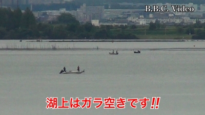 雨上がりのスポーツの日!! 琵琶湖南湖はガラ空きです #今日の琵琶湖（YouTube 23/10/09）