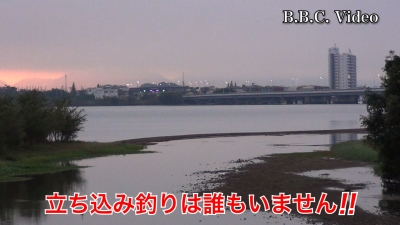 真野浜から眺めた琵琶湖北湖!! 立ち込み釣りは誰もいません #今日の琵琶湖（YouTube 23/10/24）