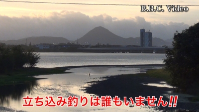 真野浜から眺めた琵琶湖北湖!! 立ち込み釣りは誰もいません #今日の琵琶湖（YouTube 23/11/06）