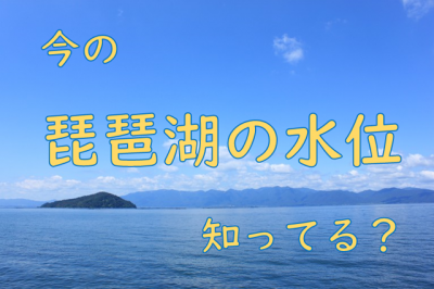 今の琵琶湖の水位知ってる？