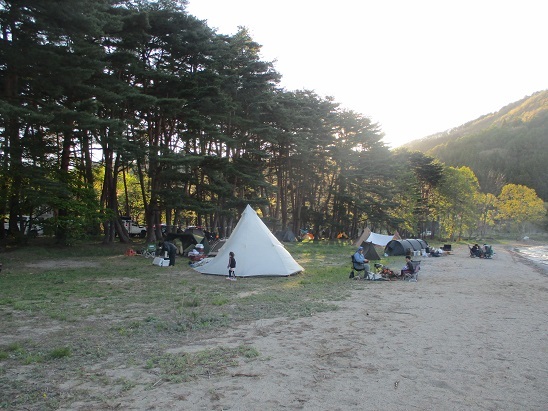秋山浜キャンプ場