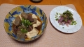 肉豆腐　アジのたたき　20230602