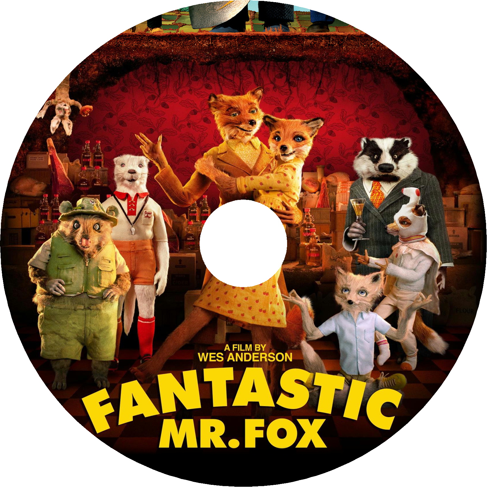 ファンタスティック Mr．FOX　ラベル