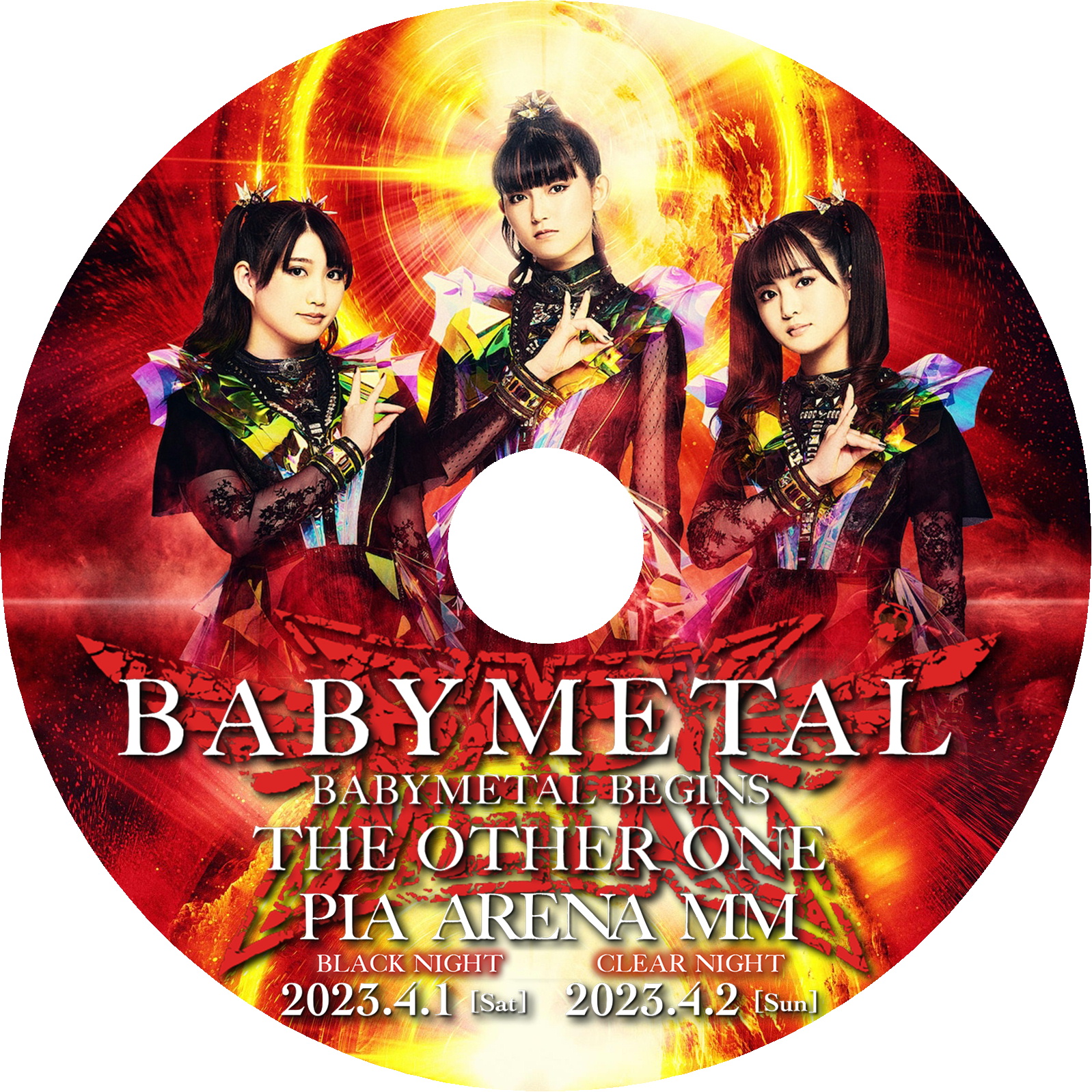 BABYMETAL BEGINS - THE OTHER ONE -　ラベル