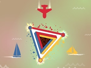 3色のトライアングルゲーム【Bermuda Triangle】