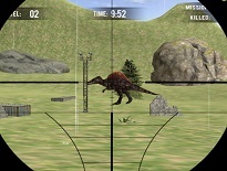 恐竜を射撃するスナイパーシューティング【Dinosaur vs. Sniper】