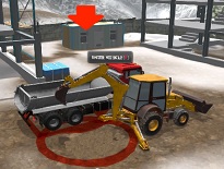 工事現場で重機シミュレーター【Real Construction Excavator Simulator】
