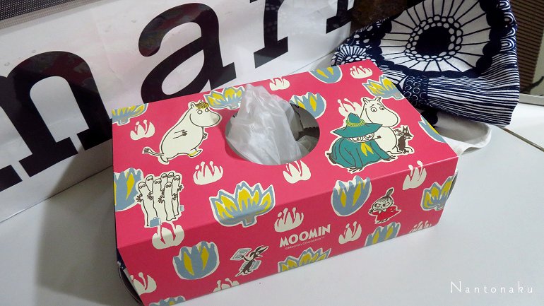 ムーミン　お菓子のお土産の箱　2