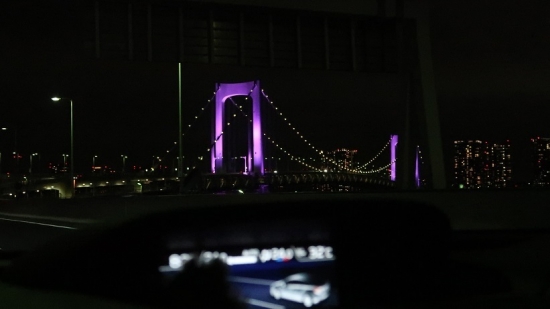 東京夜景レインボーブリッジ