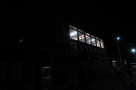 天竜二俣駅 夜の転車台ツアー　社屋