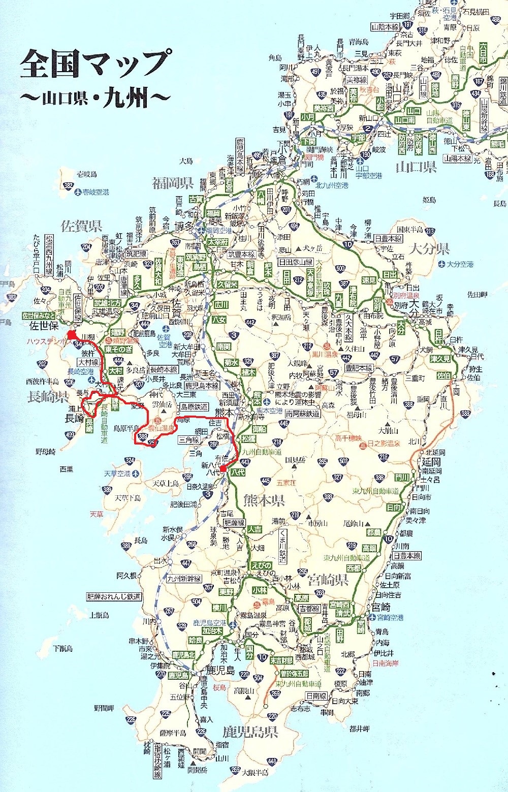 九州の地図１ (5)