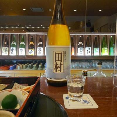日本酒Ber香林、田村のラベル