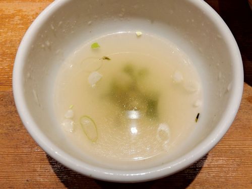 三田製麺＠神田・20230903・スープ割り