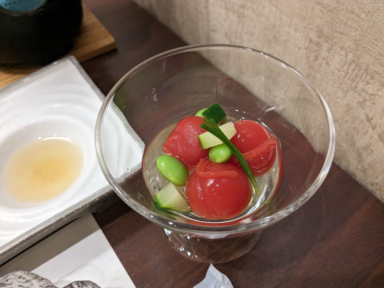 PXL_20230722_093118002会津の茶豆とトマト玉