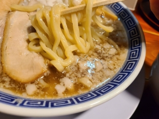 なおじ総本店　ランチセット　麺スープ