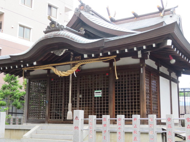 小台稲荷神社・八幡神社の拝殿４