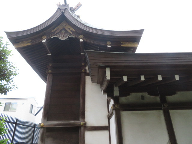小台稲荷神社・八幡神社の拝殿５