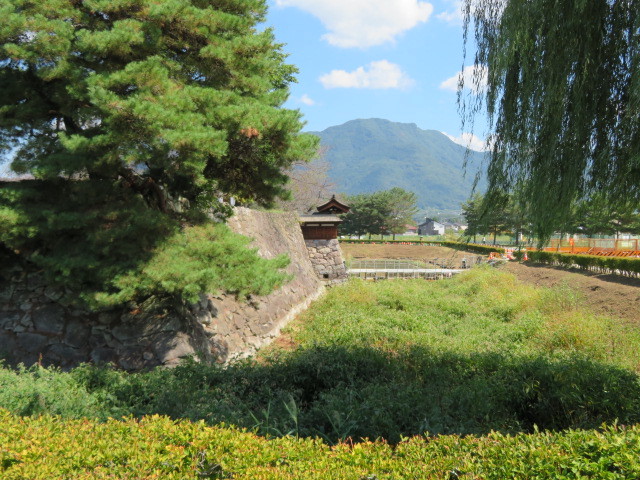 松代城の堀
