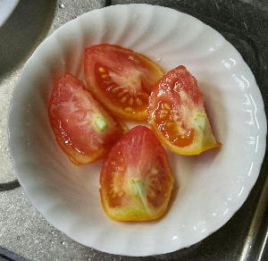 トマト種採り (2)
