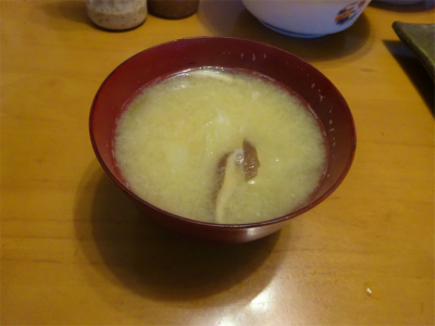 230615あご出汁で作った味噌汁